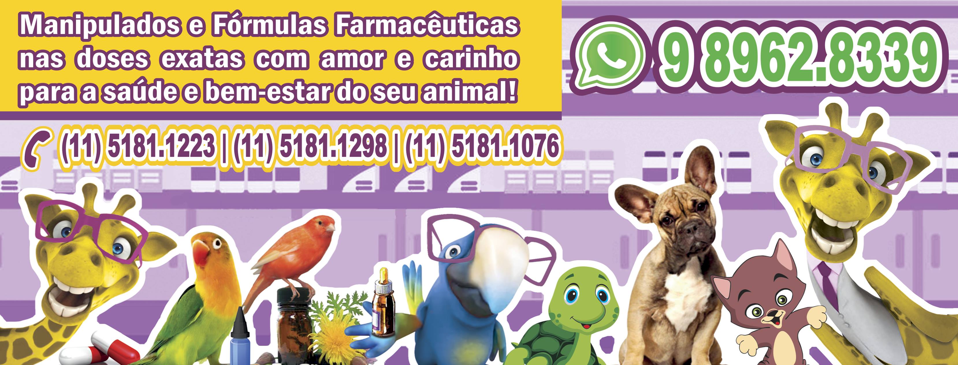 Vitus Vet farmácia de manipulação veterinária em Santo Amaro, São Paulo SP